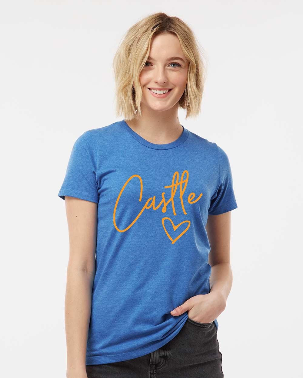 Short Sleeve Next Level Script Castle T-Shirt